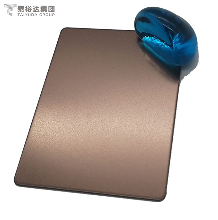 China Proveedor 201 Hoja de acero inoxidable laminada en frío para decoración de azulejos